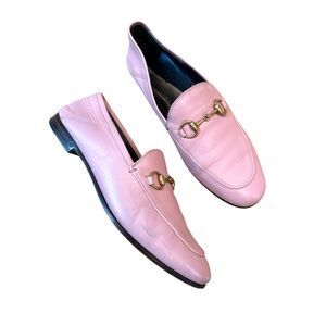 Gucci Pink Jordan Loafers